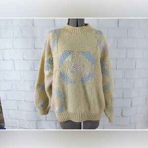 Vintage 1980’s sweater.Liz Claiborne chunky, oversized, slouchy